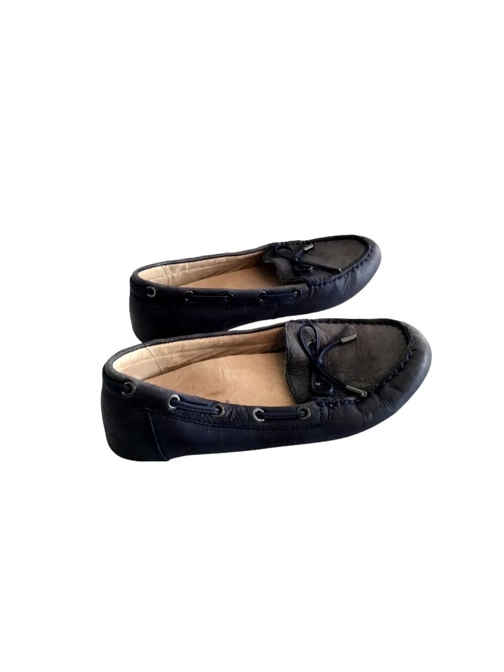 VICINI- WOMENS NAVY SLIPON SHOES SIZE 7.5